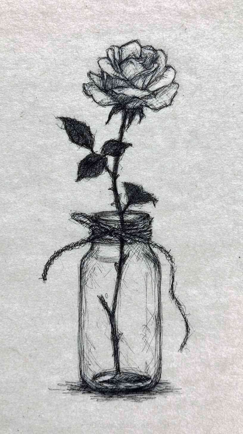 You are currently viewing Part 2 Rose Drawing Ideas